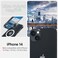 Spigen Ultra Hybrid (MagFit) designed for iPhone 14 case cover compatible with MagSafe - White