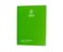 SINGLE LINE HARD COVER NOTE BOOK A5 SIZE 100 SHEET 22X16CM GREEN