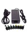 Generic Universal Laptop Power Adapter Charger Set Black