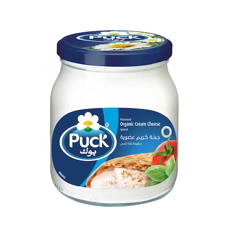 Puck Organic Cream Cheese Spread Jar 910gr