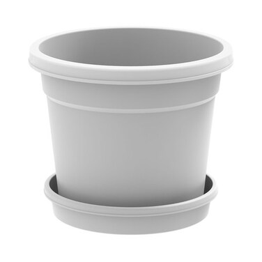 Cosmoplast Terra Pot Grey 30cm