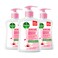 Dettol Skincare Handwash Pump, Rose &amp; Sakura Blossom Fragrance, 200ml x 3