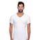Fruit Of The Loom Round Neck Undershirt M White Pack of 3