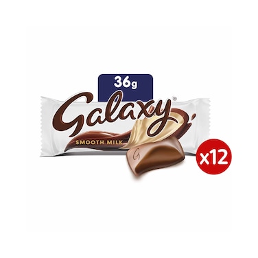 شوكولاتة جالكسي بالحليب - 36جم - عبوة من 12