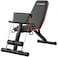 H PRO Multi-function Adjustable Weight Bench Dumbell Stool with an Extreme Elastic Rope-HM7772