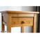 LINGWEI Small Wooden Coffee Table with Storage Rack Simple Corner Living Room Sofa Side Table Living Room Telephone Stand Flower Racks Pots Shelf