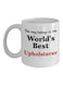 muGGyz World's Okayest Receptionist Printed Coffee Cup White 11Ounce