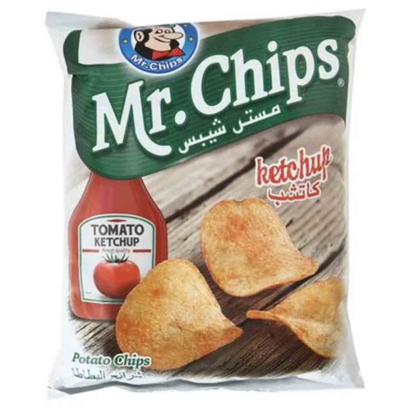 Mr.Chips Potato Ketchup Flavor 72 Gram