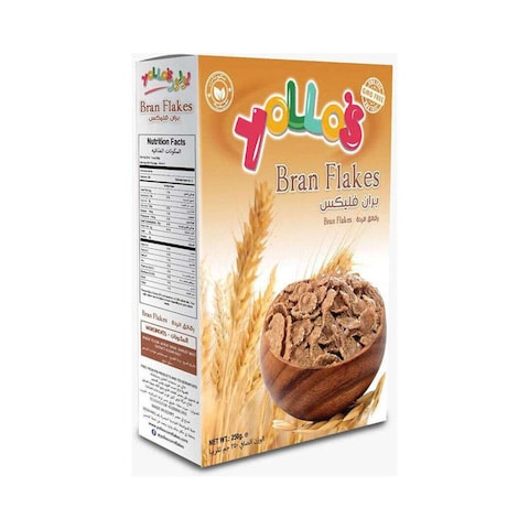 Yollo&#39;S Bran Flakes - 250 gram