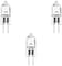 Osram Home Decorative Halogen Capsule Bulb, 20W G4, 12V - (Pack of 3)