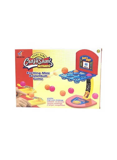 Di Hong Crazy Shoot Activate Exciting Mini Basketball Game Set 40788