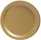 Party Time 12-Pieces 9" Gold Paper Plate Disposable Tableware for Wedding Birthday Anniversary Themed Party Occasion Dparty Supplies