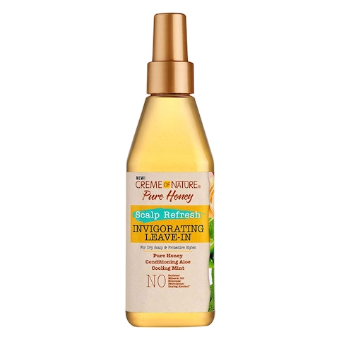 Creme of Nature Pure Honey Scalp Refresh Invigorating Leave In Conditioner 237ml