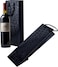 Cuisine Art Wine Bag, 1 pc Wine Gift Paper Bag Single Bottle Wine Gift Bag Red Wine Tote Bag, 5Pcs 4.7 x 3.9 x 14.2&rsquo;&rsquo; Wine Gift Bag Kraft Paper Wine Bag with Handles Black