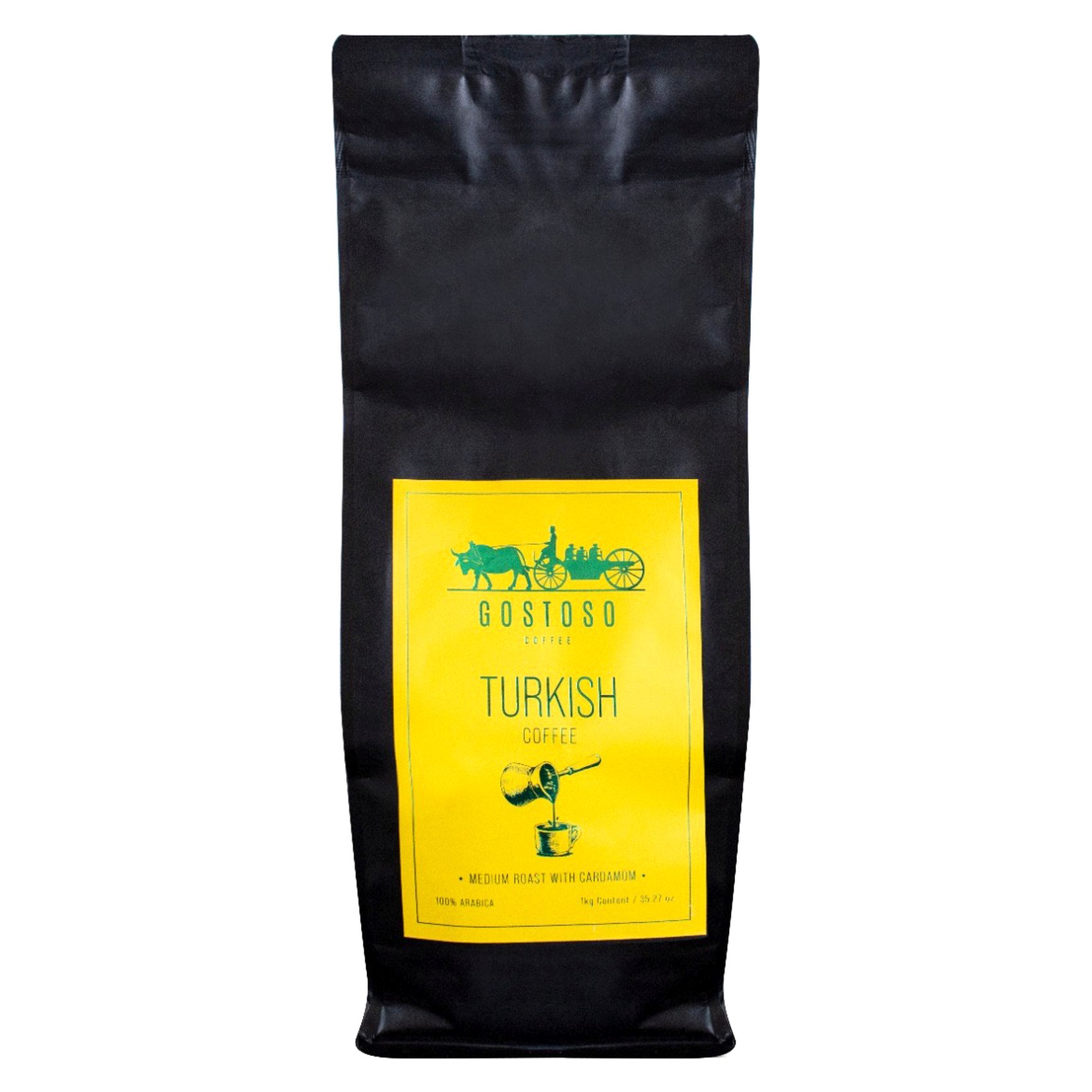 Gostoso Medium Roast Turkish Coffee With Cardamom 250g