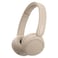 Sony WH-CH520 Headphones With Mic Bluetooth Over-Ear Beige