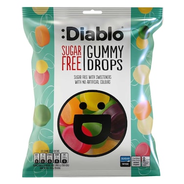 Diablo Sugar Free Gummy Drops 75g