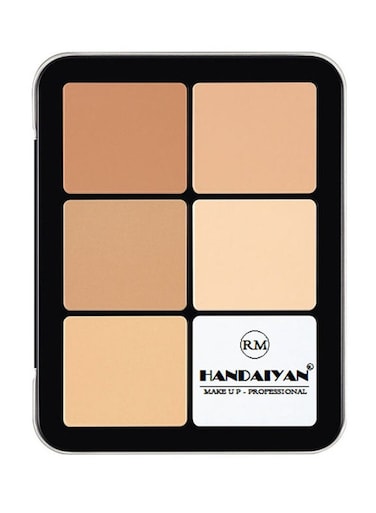 Handaiyan Concealer And Contour Creamy Pro Palette, Multicolour