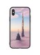 Theodor - Protective Case Cover For Apple iPhone X Burj Khalifa in Clouds
