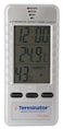 Terminator Brand 3in1 Temperature and Hygrometer Indoor  with Clock