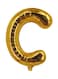Party Time C Letter Foil Party Balloon