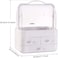Aiwanto Large Makeup Storage Box Cosmetic Item Storage Box Bathroom Portable Storage Container for Makeup Items  Dust proof Storage Box