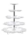Generic 5-Tier Cup Cake Stand White