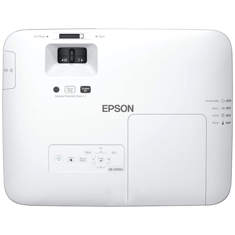 Epson EB-2250U 3LCD WUXGA Installation Projector 1920 x 1200 16:10 5000 Lumen 15000:1 Contrast 10W Speaker