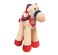 Wide Leg Camel with Merry Christmas on Red Bandana and Santa Hat 24cm