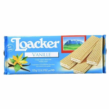 Loacker Vanilla Wafer - 175 gram