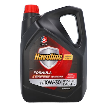 Caltex Havoline Formula 10W-30 Oil 4L