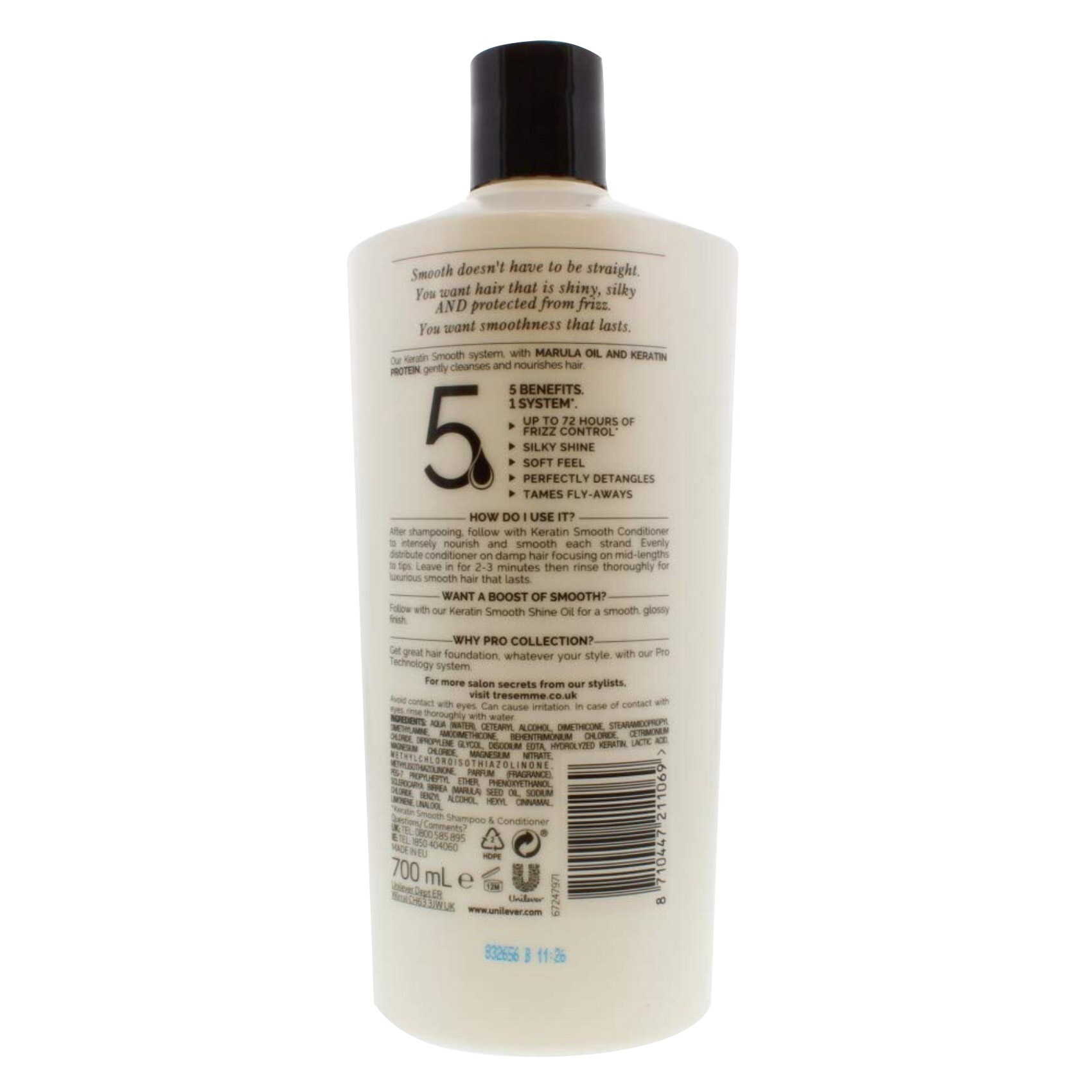 Tresemme Conditioner Keratin 700 Ml product thumbnail 2