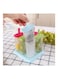 6-Piece Ice Cream Popsicle Molds Blue/Red/Green 14x15x16centimeter