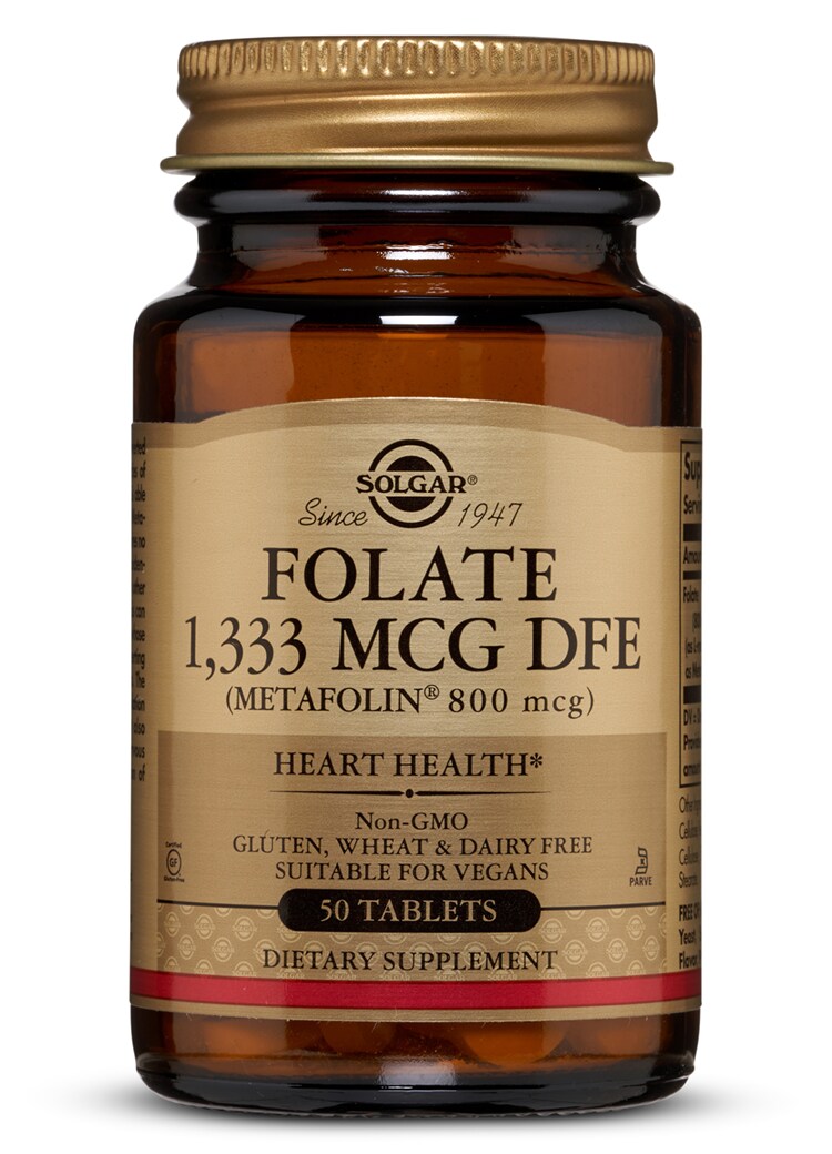 Buy Folate 1,333 Mcg Dfe (Metafolin® 800 Mcg) 50 Tablets Online ...