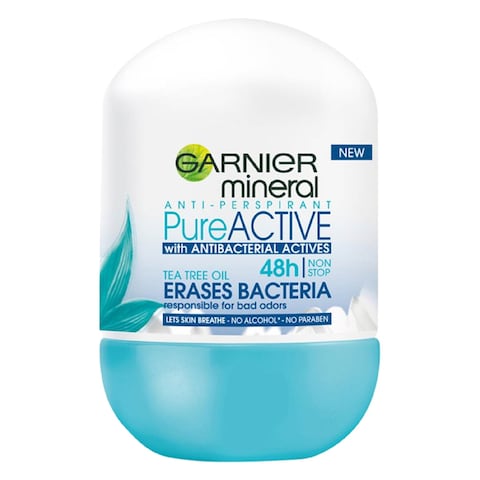 Garnier Mineral Pure Active 48h Antiperspirant Roll On 50ml