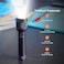 Geepas GFL51078 5W Waterproof Rechargeable LED Flashlight, Black