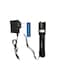 Sunshine - LED Flashlight Black/Silver 7inch