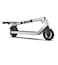 Bird Air Scooter 8.0" Folding Electric Scooter, Portable Compact Stylish Trendy, Fast 25Kph, Bluetooth, Battery Operated, LED Lights, Splash Resistant, Flat, Free Wheels, Silver