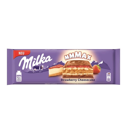 Milka Strawberry Cheesecake 300G