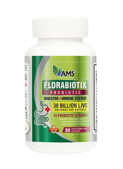 AMS Florabiotix Probiotic Capsules 30s