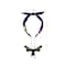 Aiwanto Hair Band Long Hanging Earring Like Head Band Beautiful Fashion Party Hair Accessories For Girls Womens