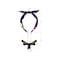 Aiwanto Hair Band Long Hanging Earring Like Head Band Beautiful Fashion Party Hair Accessories For Girls Womens