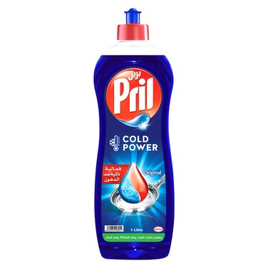 Pril Multi Power Blue Dishwashing Liquid Blue 1L
