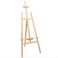 Urban Utility Easel Wooden Adjustable Strip Painting Easel Canvas for Painting Wedding Display Studio Art 150 CM