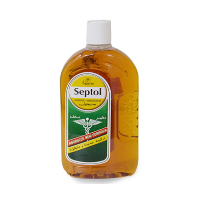 Septol Antiseptic Liquid Dark Brown 750ML