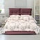 In House Le&oacute;n Velvet Bed Frame - Queen - 200x140 cm - Dark Pink