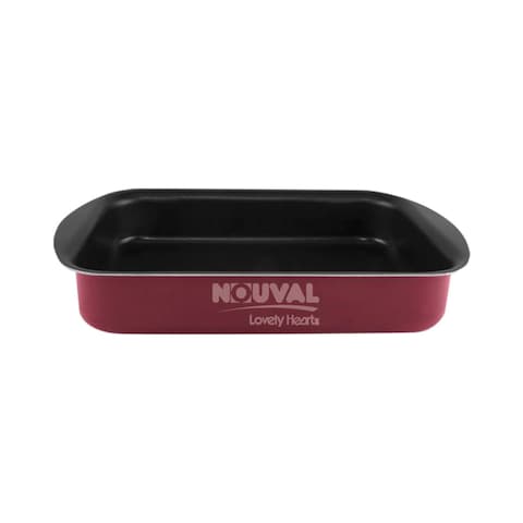 Nouval Granite Plus Oblong - 25 Cm - Red