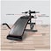 ULTIMAX Heavy Duty Sit Up Exercise Bench with Pull up Spring Resistance Band And Push Up Bars