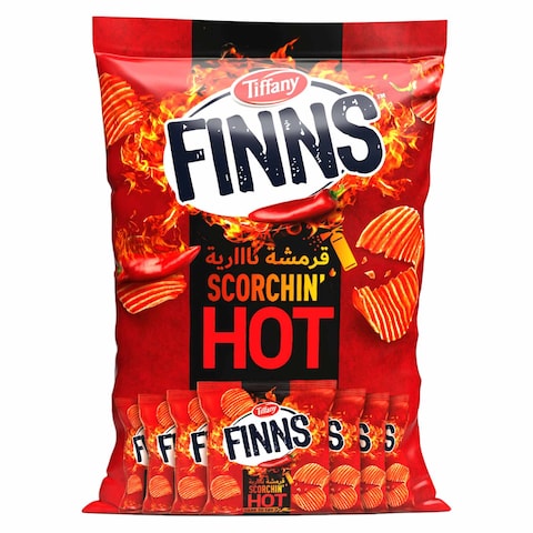 Tiffany Finns Scorchin Hot Chips 12g Pack of 24