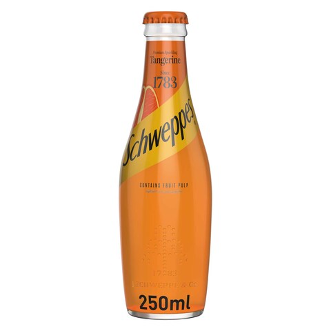 Buy Schweppes Tangerine Flavoured Soft Drink - 250ml in Egypt